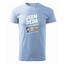 Děda a jeho parta (obrázky a jména vnuků)