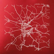 Černobílá mapa  Jindřichův Hradec (37701)