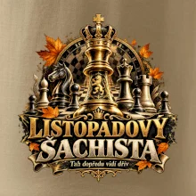 Listopadový šachista se zlatým králem
