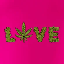 Konopí nápis love
