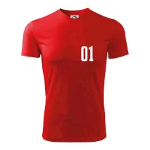 Florbalový  dres - vlastní jméno a číslo