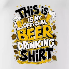 This Is My Official Drinking Shirt - chmel