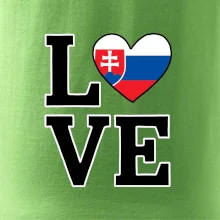 Love Slovenská vlajka