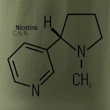 Molekulární struktura Nikotin