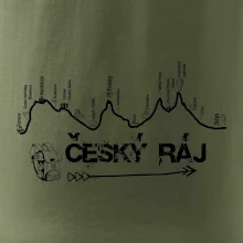 Profil kopce - Český ráj