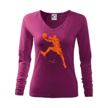 Basketball player splash