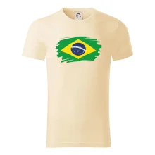 Brazílie vlajka štětkou