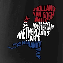 Mapy - názvy měst - Nizozemí