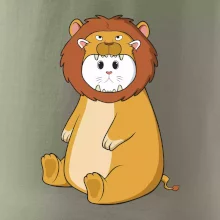 Kočka v převleku lva