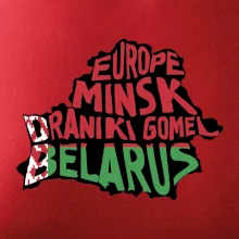 Mapy - názvy měst - Bělorusko