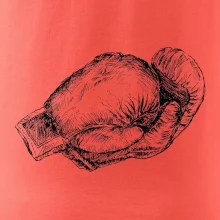 Rukavice kreslené na šířku