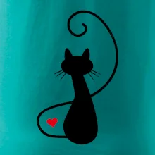 Zamilovaná kočka zpředu