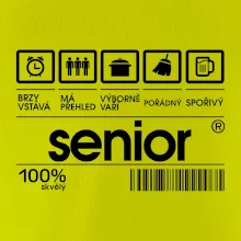 Čárový kód senior