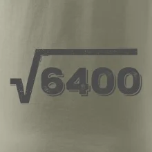 Narozeniny odmocnina 80