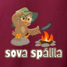 Sova spálila