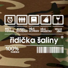 Čárový kód - řidička šaliny