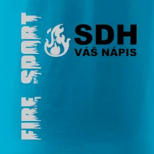 SDH REFLEXNÍ nápis (oheň, firesport, název sboru - vlastní nápis)
