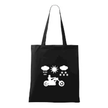 Motorkář za každého počasí - chopper