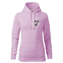 Jméno a nápis na zádech - stage crew