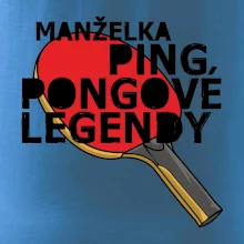 Manželka ping pongové legendy