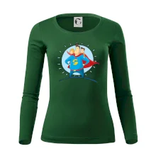 Táta superman - holka a kluk