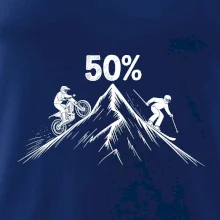 Narozeniny motorkář enduro a lyžař 50