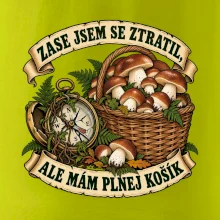 Zase jsem se ztratil, ale mám plnej košík