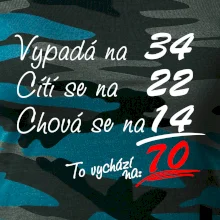 Vypadá, cítí se, chová se - 70 let