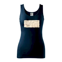 Mapa Báňské dráhy z Moravské Ostravy do Doubravy