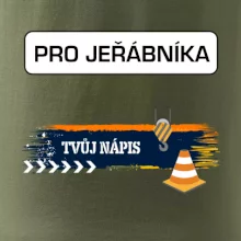 Stavba - vlastní nápis - jeřábník
