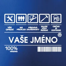 Vaše jméno - čárový kód