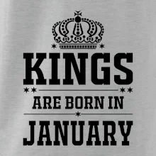 Kings are born in January