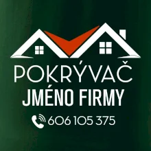 Tričko pro pokrývače - Dvě střechy