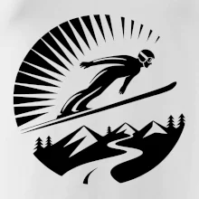 Skokan černý v kruhu