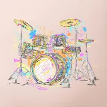 Bicí barevné splash