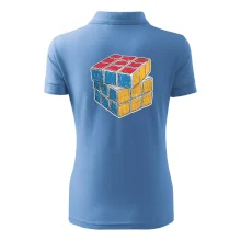 Rubikova kostka kreslená