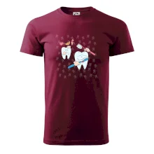 Zubařské tričko - kartáček a jídlo