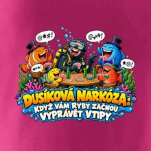 Dusíková narkóza když ryby vyprávějí vtipy