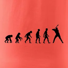 Evoluce baseball pálkař nápřah