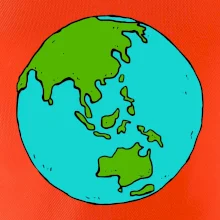 Planeta na prsu - Austrálie