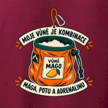 Vůně mága potu a adrenalinu