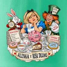 Alenka v říši dluhů čajový dýchánek státního rozpočtu