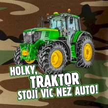 Holky, traktor stojí víc než auto