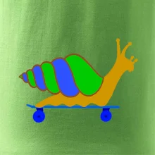 Šnek na skateboardu (Moňas)
