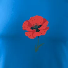 Vlčí mák kreslený velký