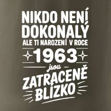Nikdo není dokonalý ale ti narození v roce 1963 jsou zatraceně blízko