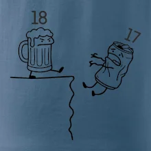 Pivo narozeniny - útes 18 let