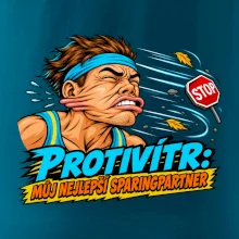 Běžecký protivítr můj sparingpartner