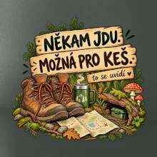 Někam jdu možná pro keš turistické boty