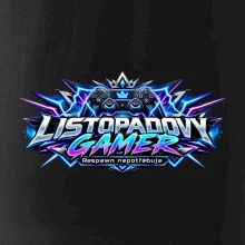 Listopadový gamer s neonovým herním ovladačem